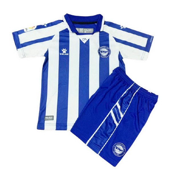 Maillot Football Deportivo Alavés Domicile Enfant 2020-21 Bleu